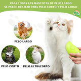 CEPILLO VAPORIZADOR PARA MASCOTAS - PET STEAMER BRUSH™